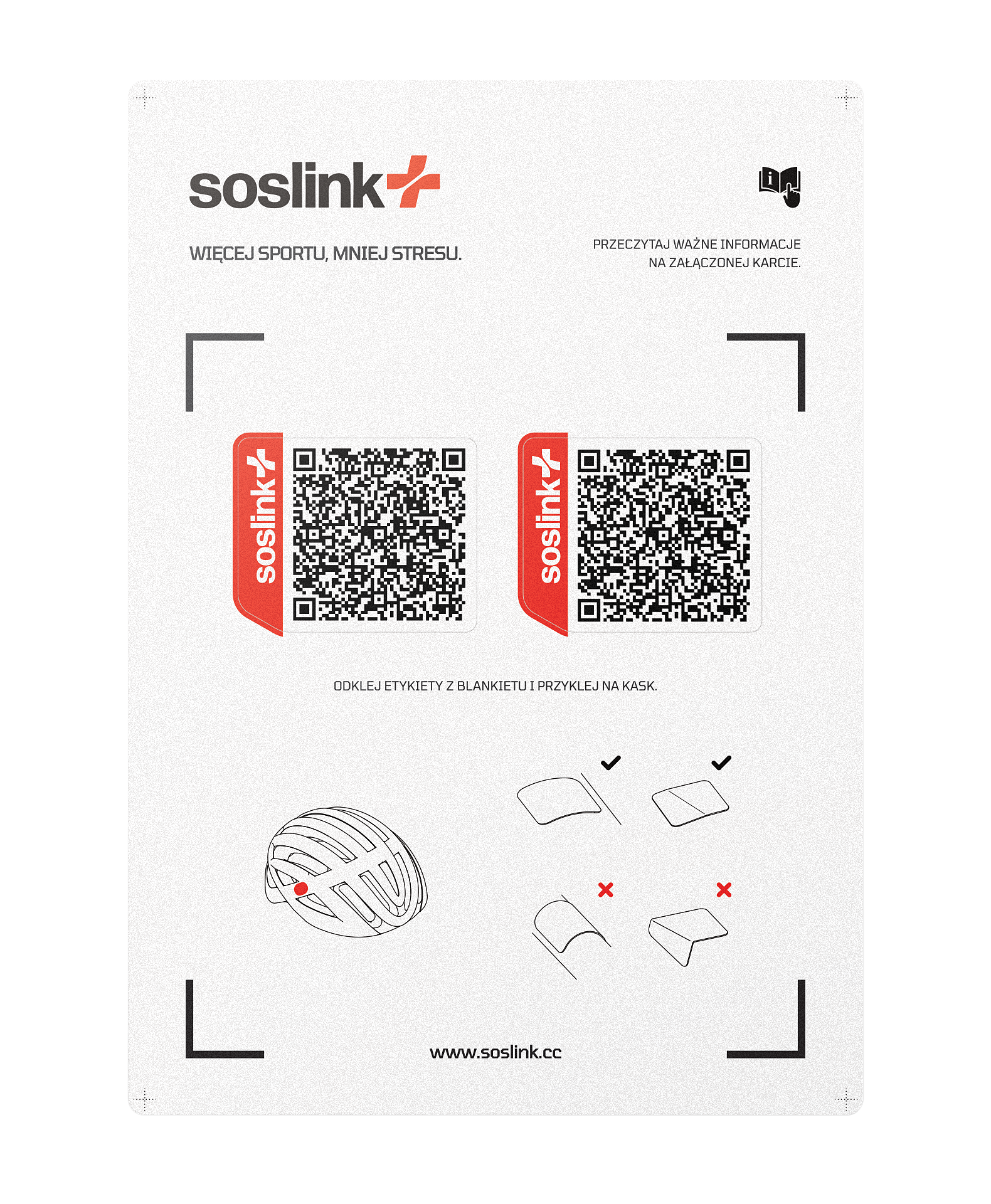 SOSlink: naklejki + cyfrowa karta medyczna - obrazek 3